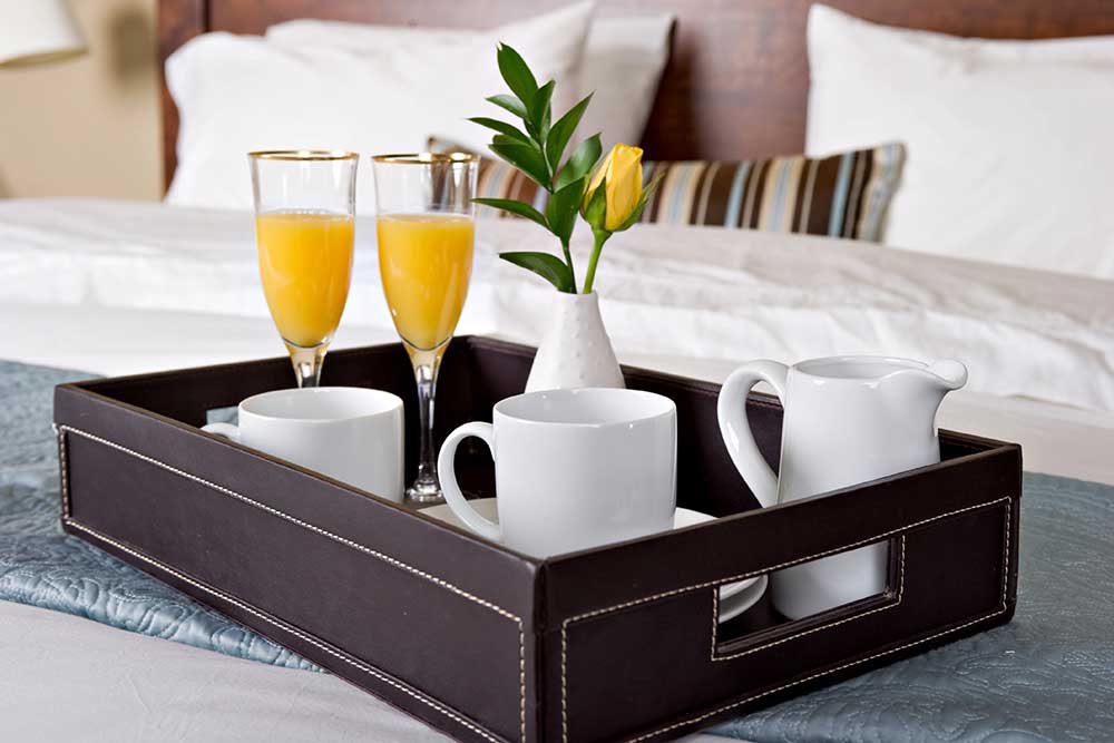 Breakfast in bed