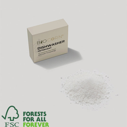 paper eco friendly plastic free-Dishwasher detergent