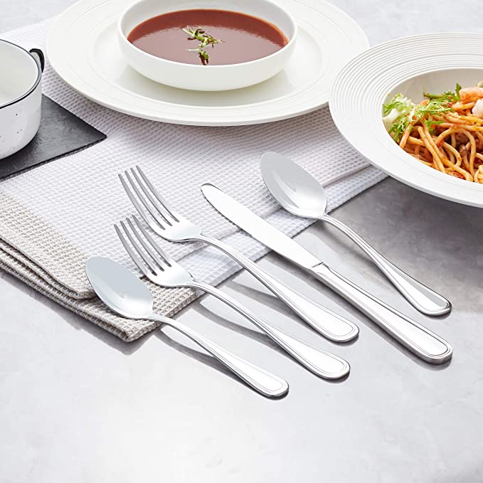 Stainless Steel Flatware Cutlery Set for 6