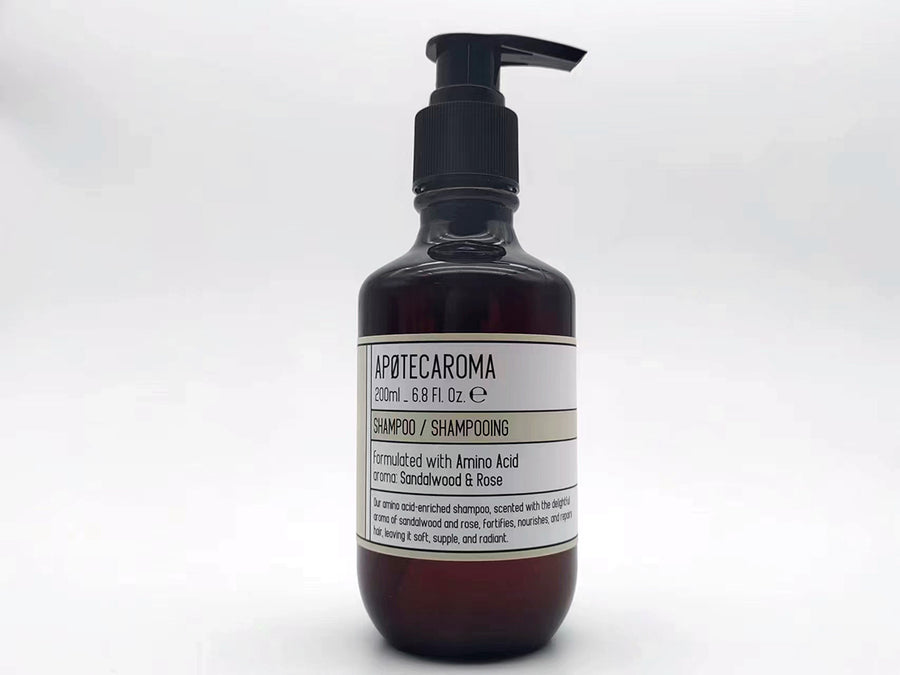 APOTECAROMA Shampoo, Pressure Pump Bottle (24 Pack, 6.8oz/200ml)
