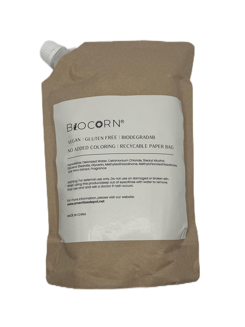 conditioner refill recyclable paper bag