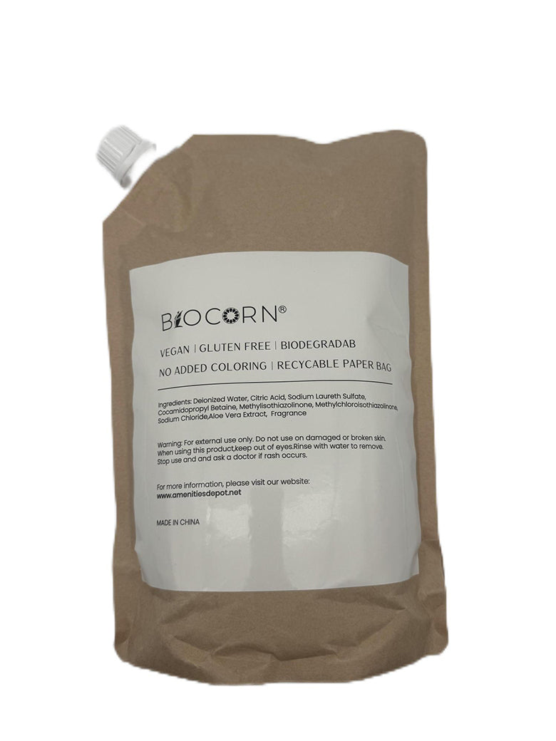 hand wash refill recyclable paper bag