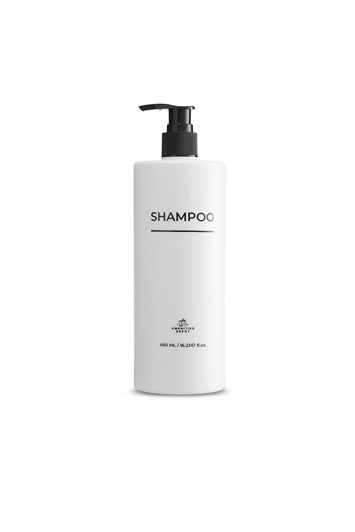 White Label Shampoo, Drill-Free Wall Mount Shower Dispenser (12 Pack, 16.2oz/480ml)
