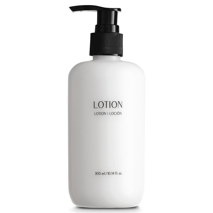 Pack of 12 Nisgur Body Lotion Pump Bottle 10.14 Fl oz/300 ML Each Refillable Body Lotion Aloe vera, and Green Tea Extract Infused Hotel Toiletries