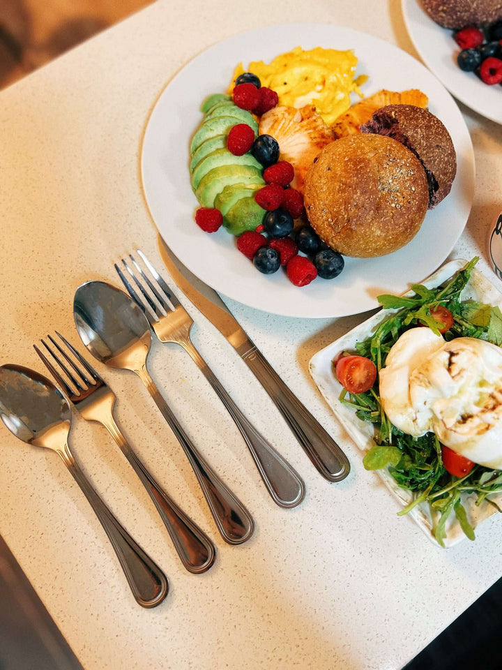 stainless steel flatware cultery set