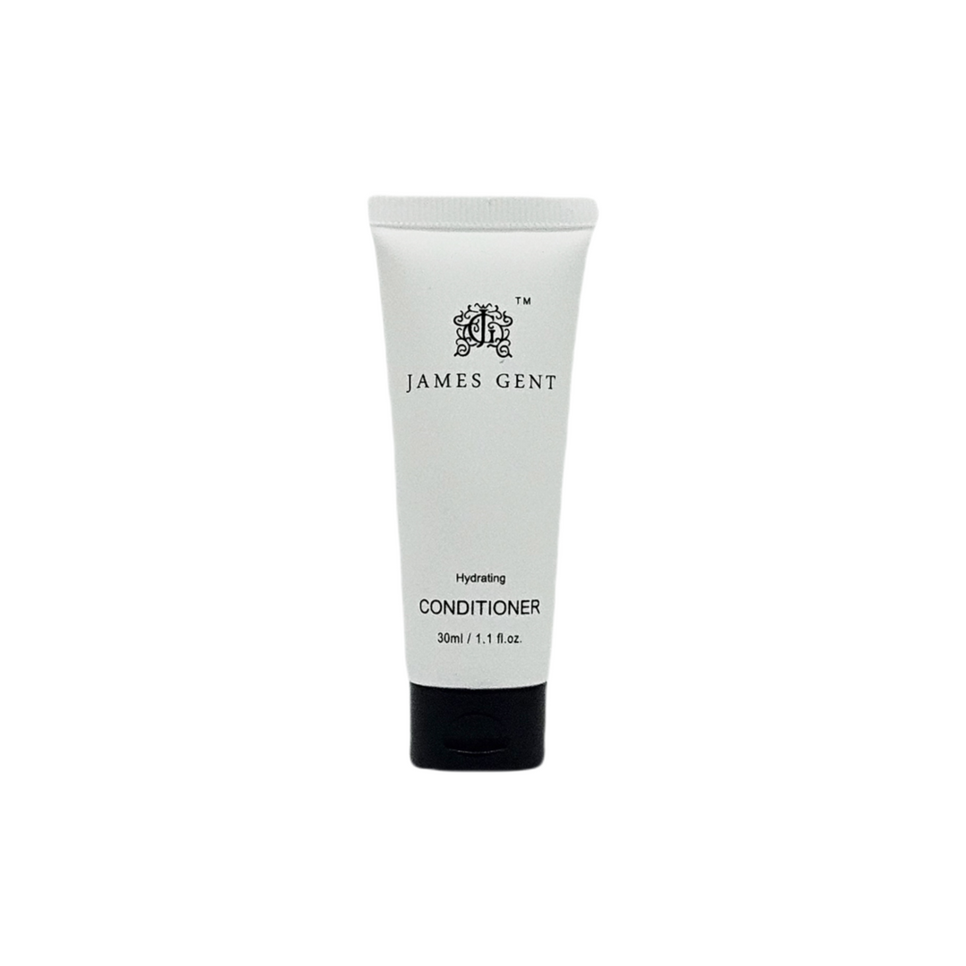 Tube of James Gent conditioner on a white background