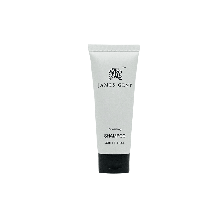 James Gent shampoo tube on a white background