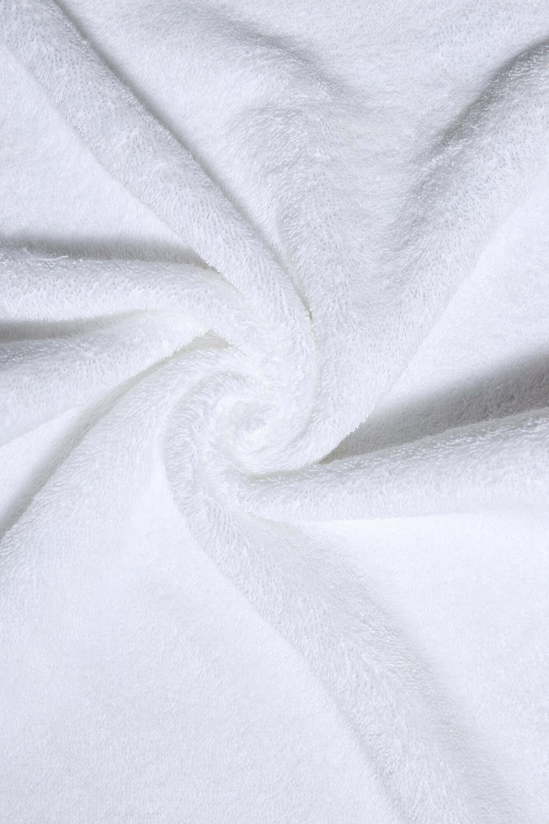 100% Cotton Premium White Hand Towels 14"X29.5" (Pack of 4)