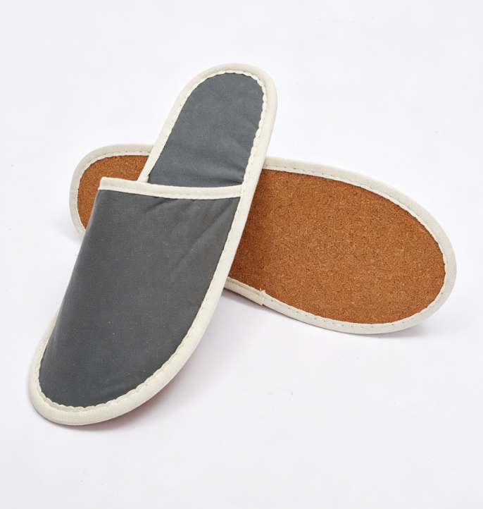 eco-friendly Cork Sole Slippers